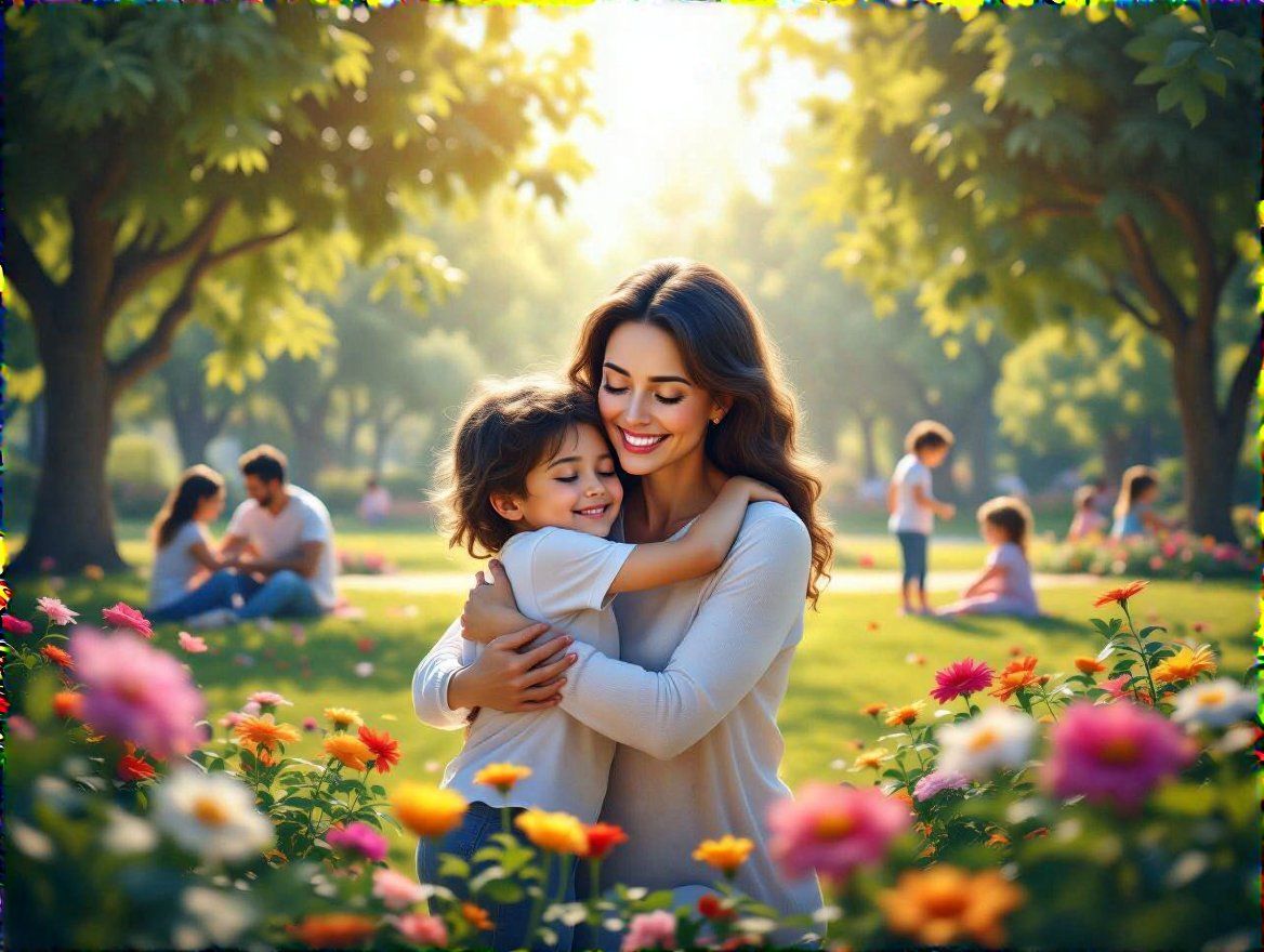 Az ölelés érzelmi kötődést és biztonságérzetet teremt.