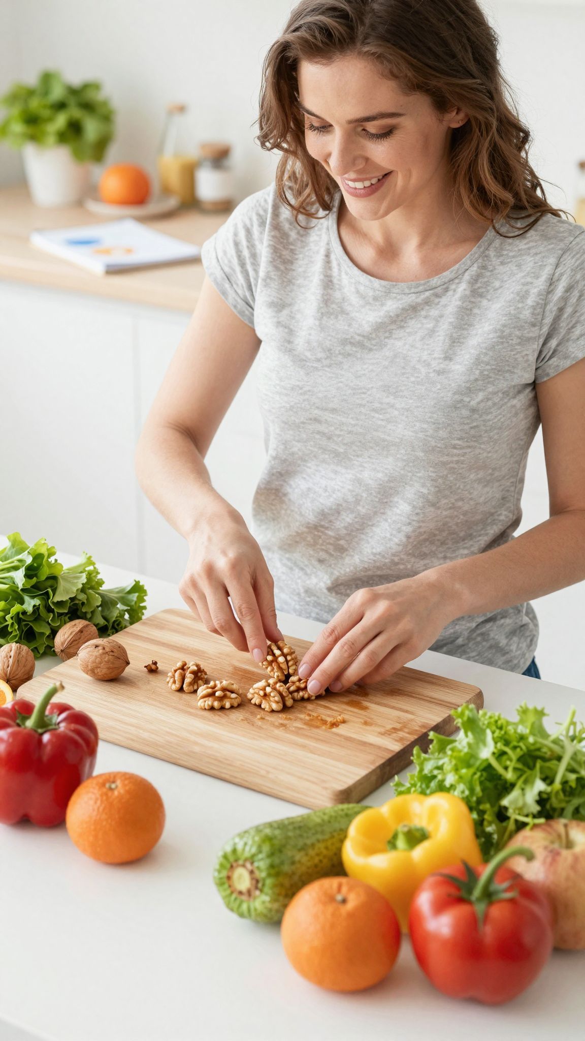 A dióban található omega-3 zsírsavak gyulladáscsökkentők.