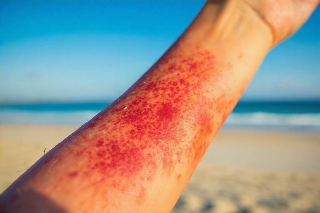 Viszkető, piros kiütések napozás után? Lehet, hogy napallergiád van