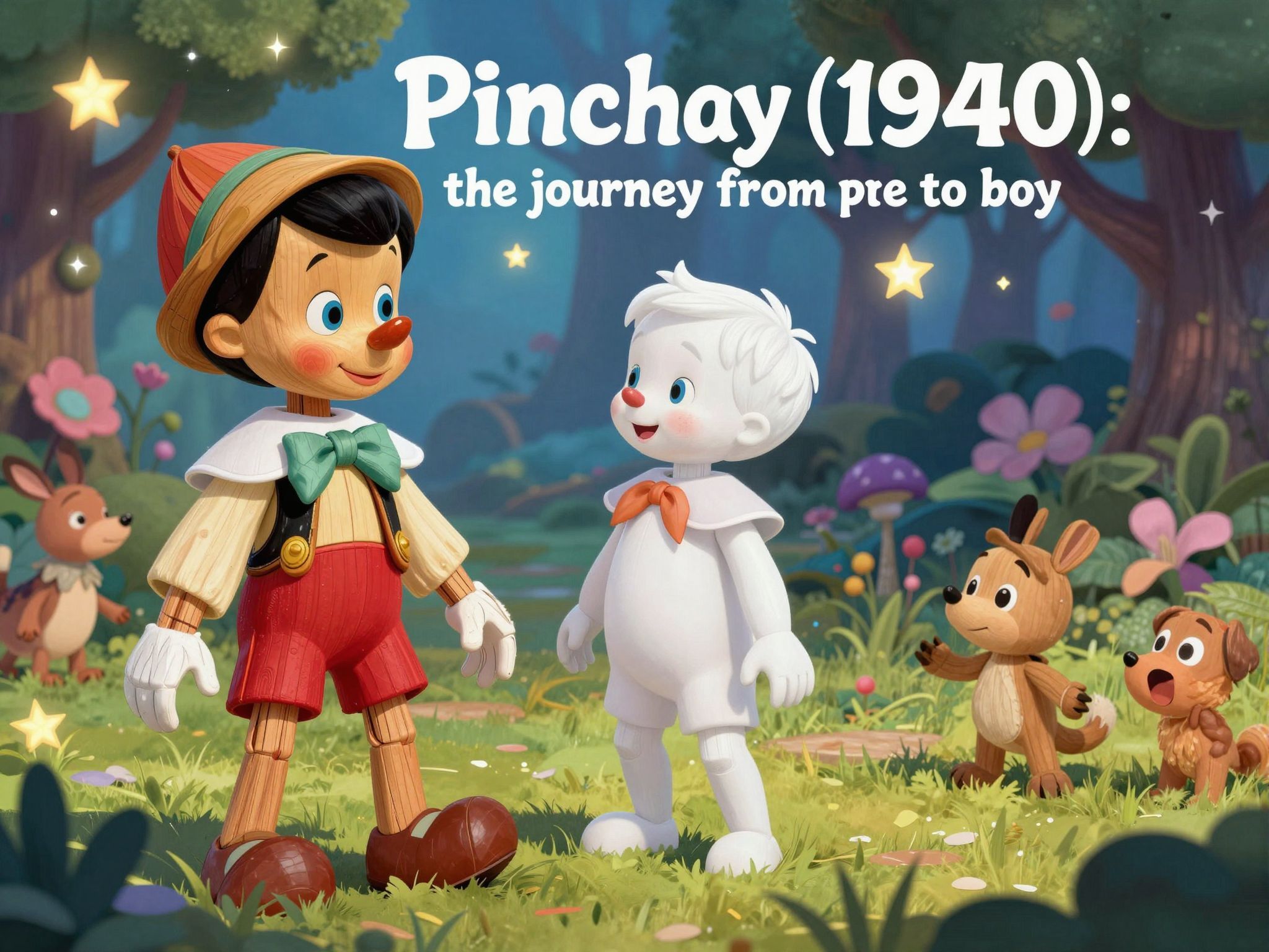 Pinokkió kalandja a bátorság és a barátság erejéről szól.