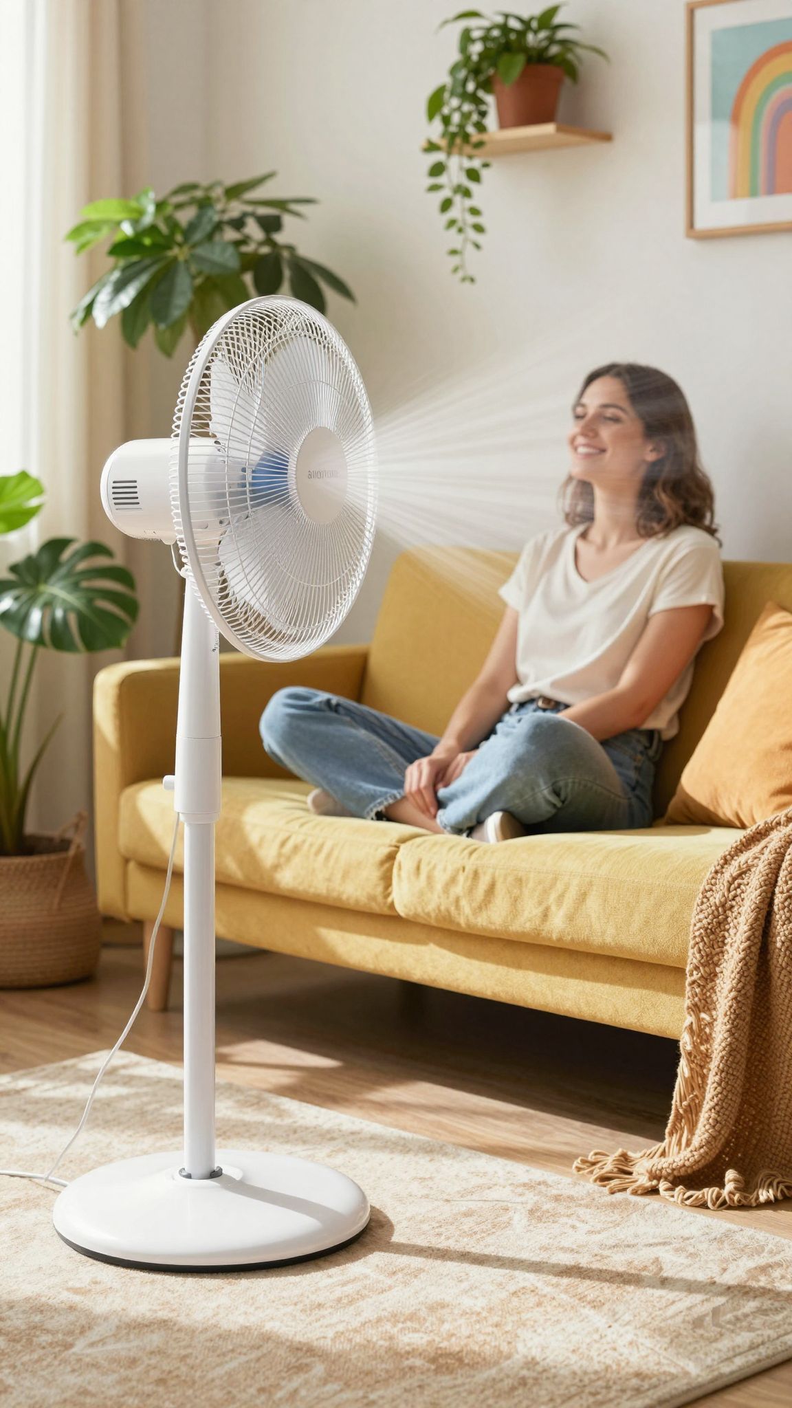 A ventilátorok célzott légáramlása segít a hatékony hűtésben.