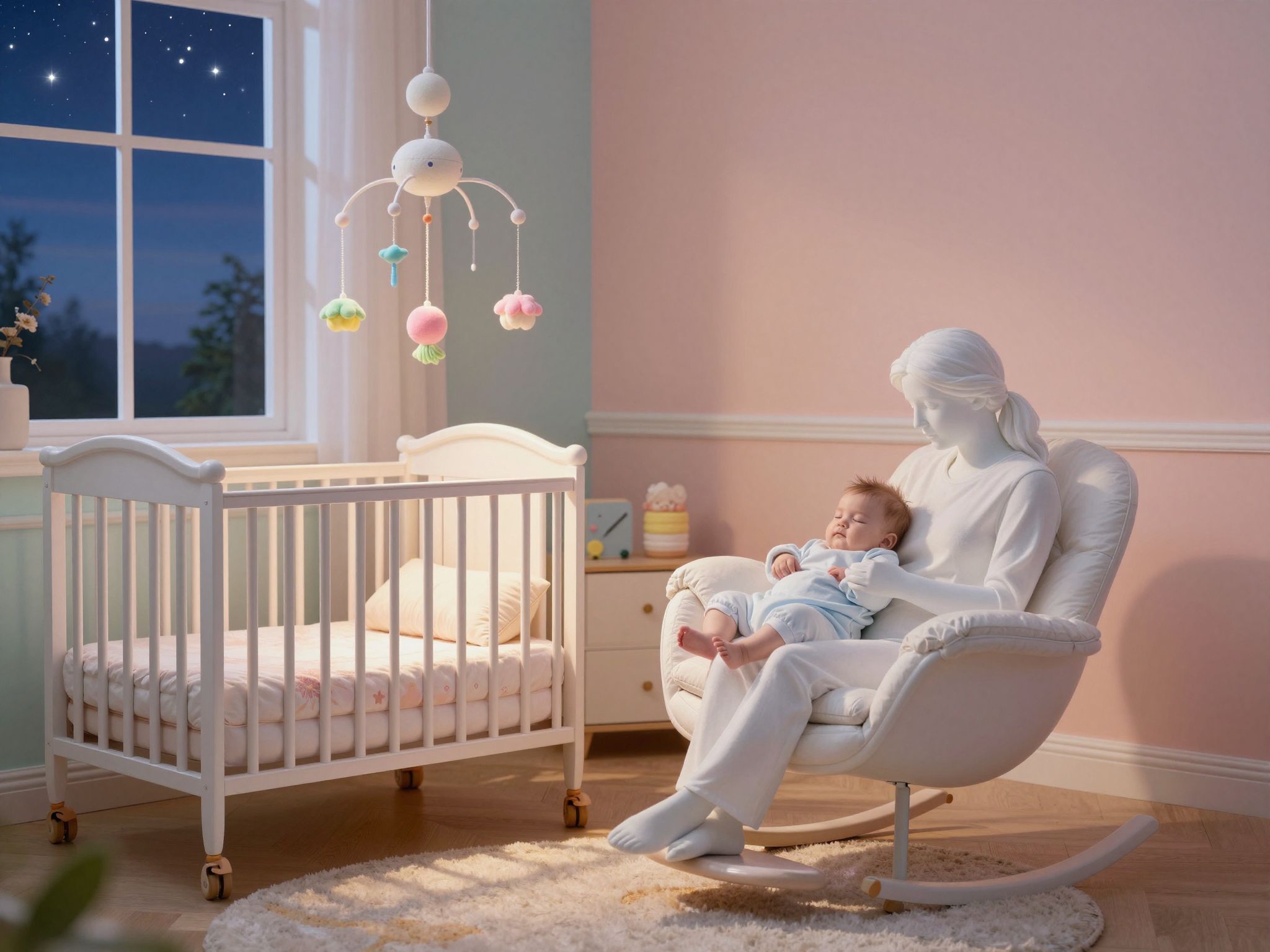 A rendszeres napirend segíti a baba alvási szokásait.