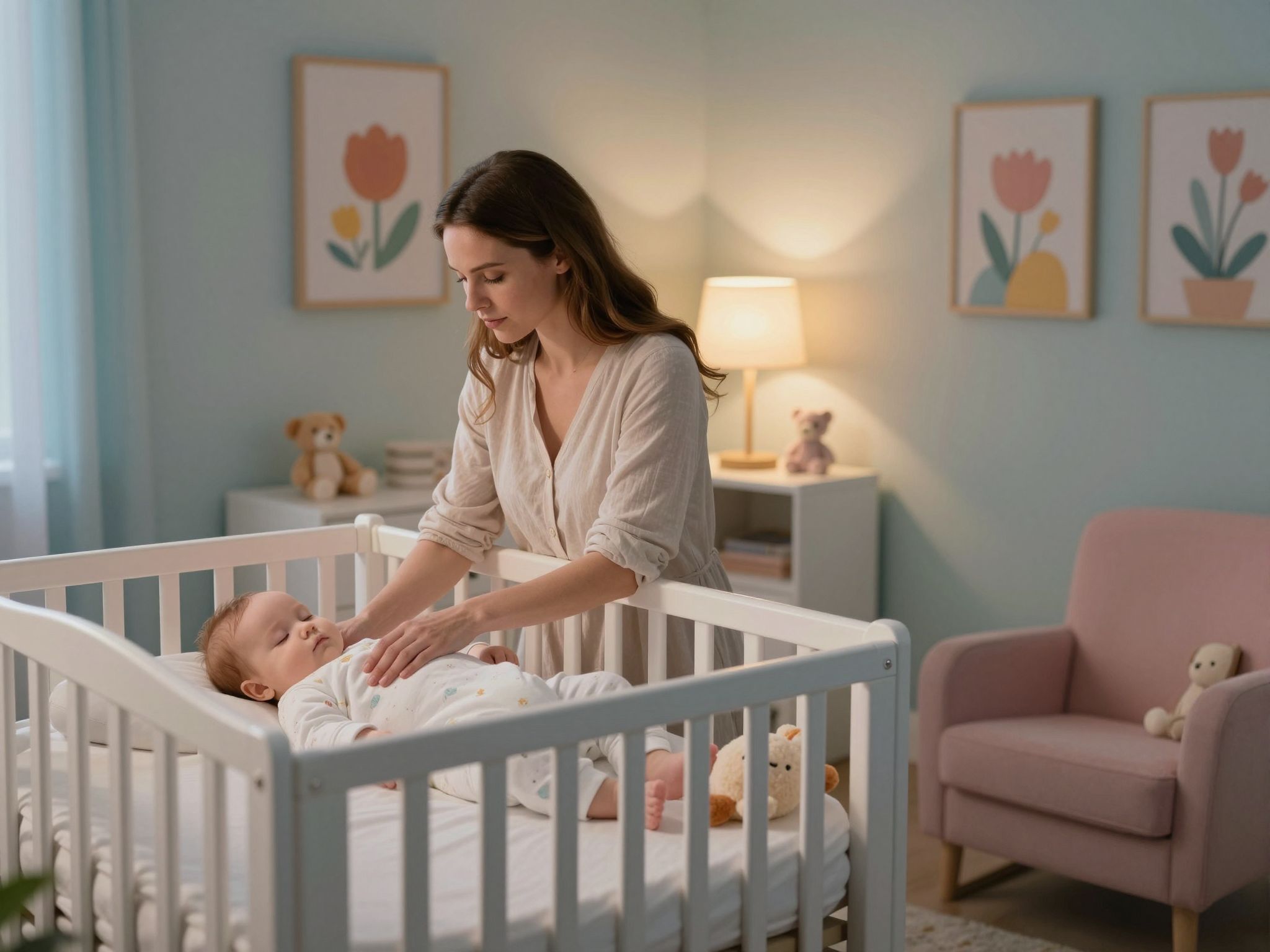 A szülői jelenlét segíti a biztonságos elalvást.