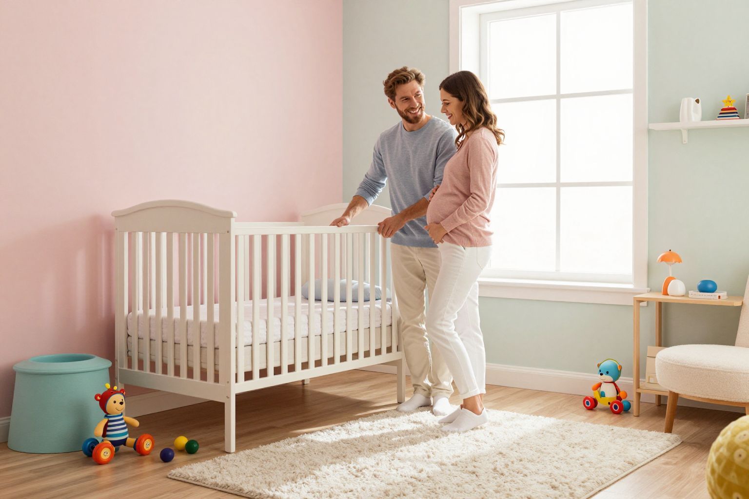 A babaszoba berendezése erősíti a szülői kötődést.