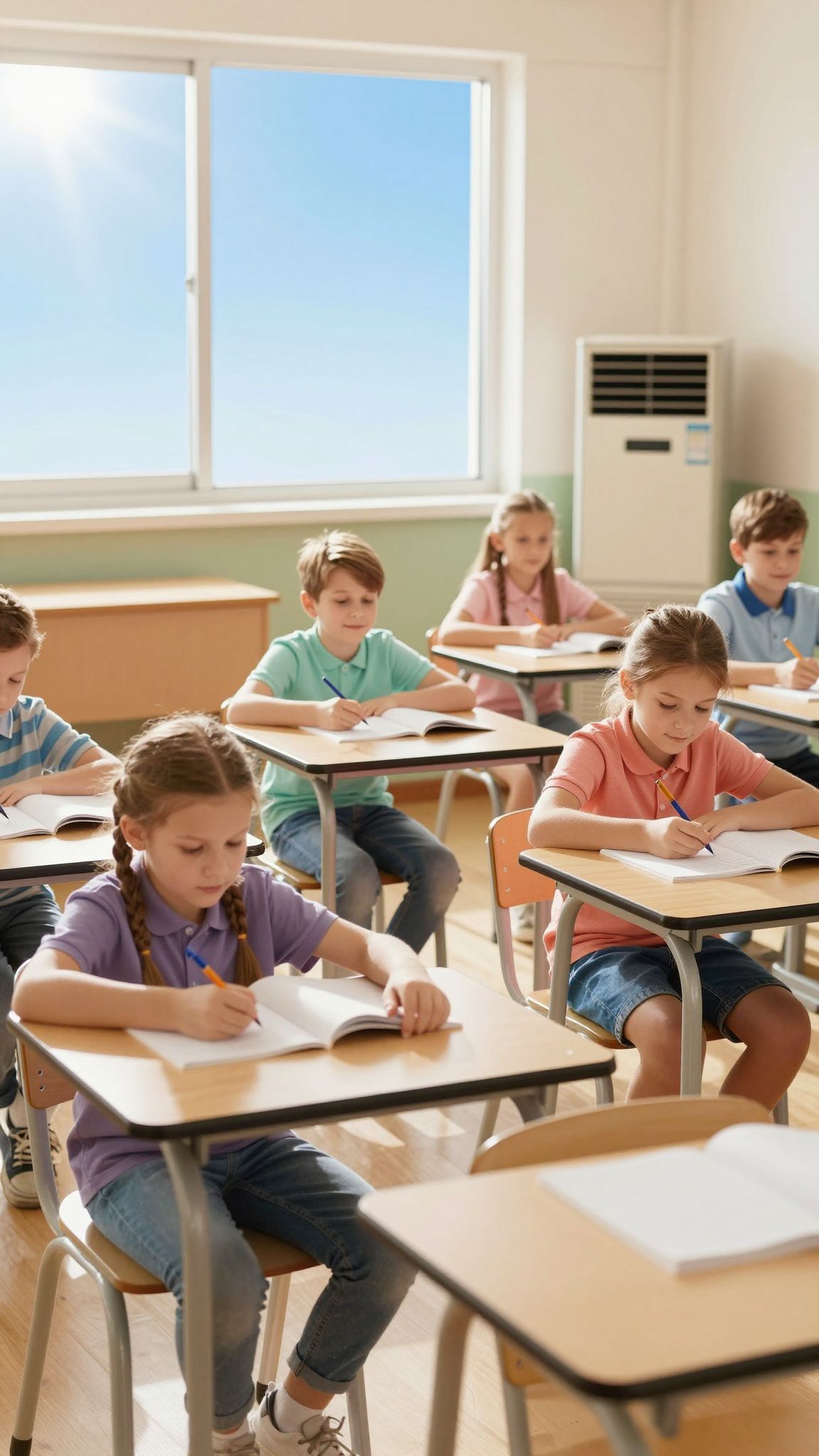 A klimatizált osztálytermek javítják a tanulási teljesítményt.