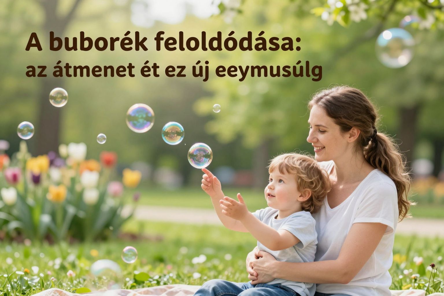 A buborék feloldódása új lehetőségeket teremt a változásra.