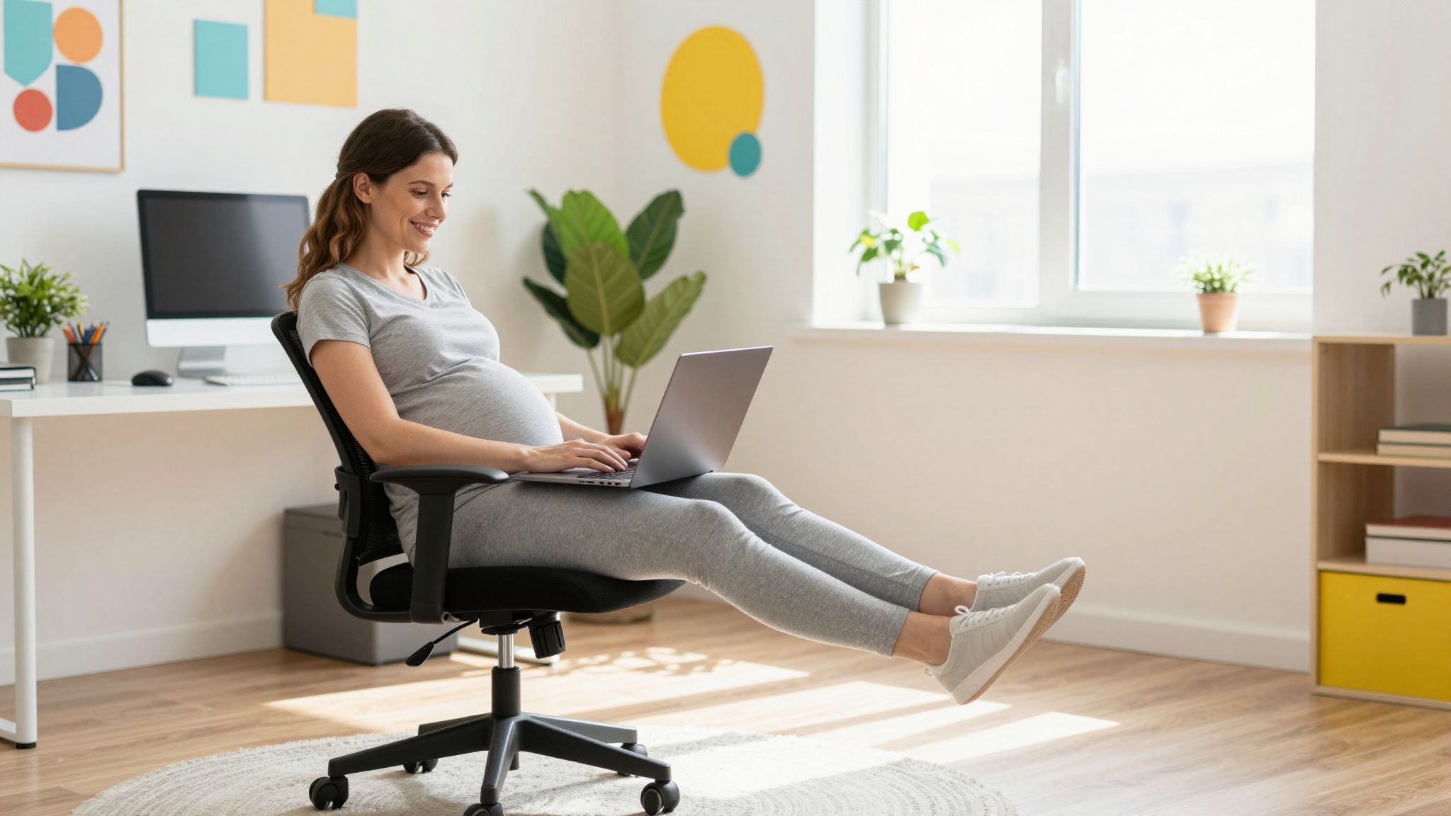 A dinamikus ülés javítja a gerinc egészségét kismamáknál.