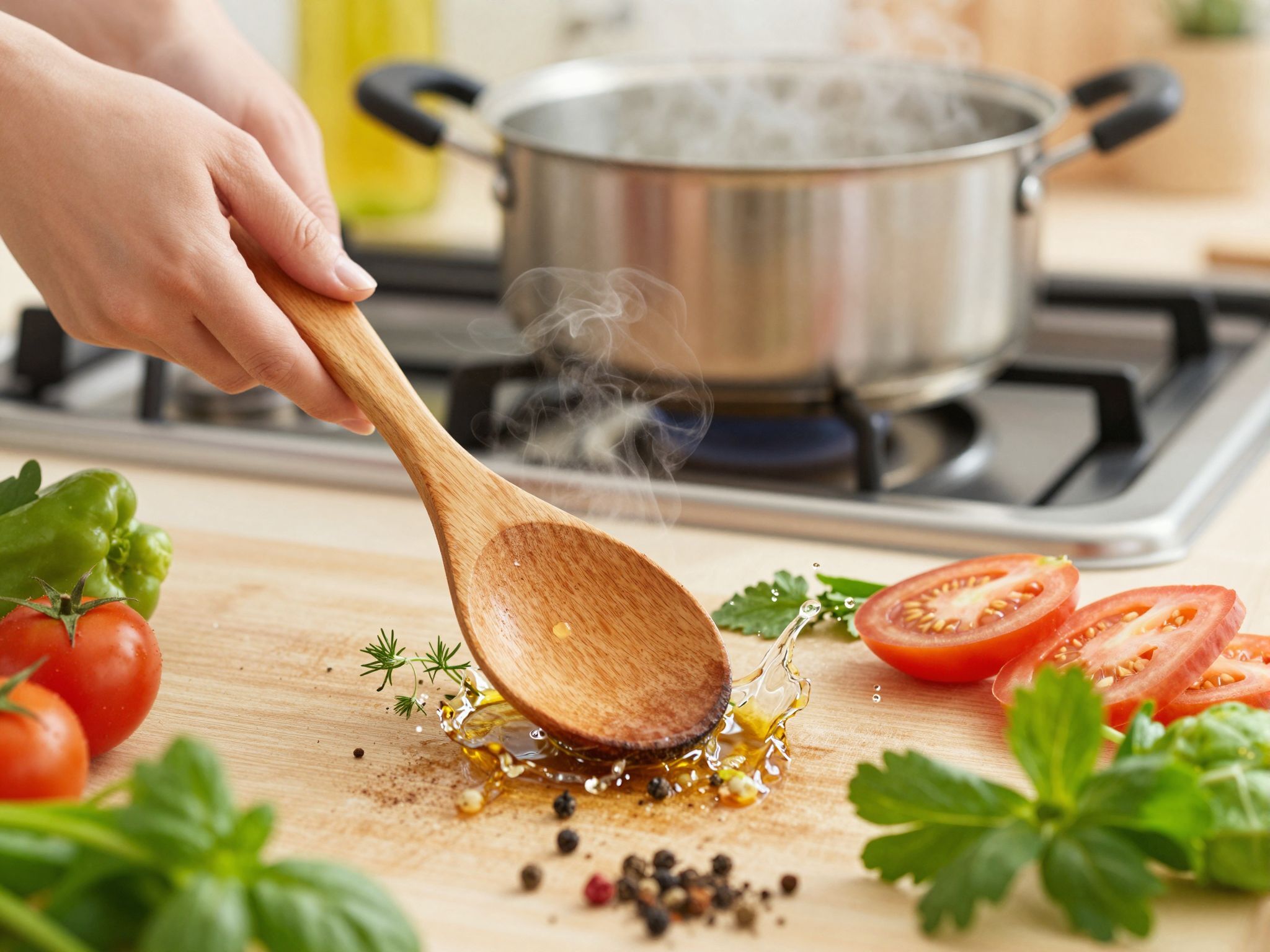 A fakanalak természetes anyaguk miatt kedveltek a konyhában.