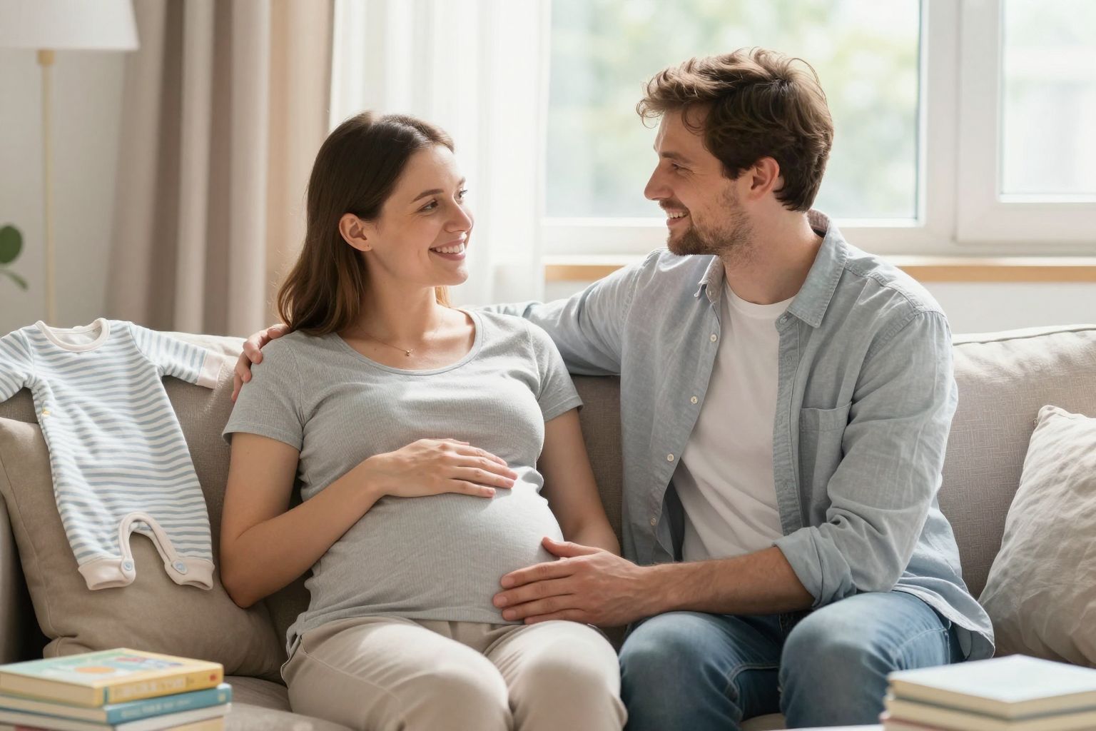 A várandósság alatt a férfiak érzelmi változásokat élhetnek át.