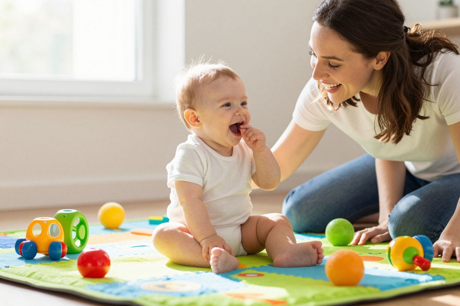A gagyogás a kommunikáció alapja a csecsemőknél.