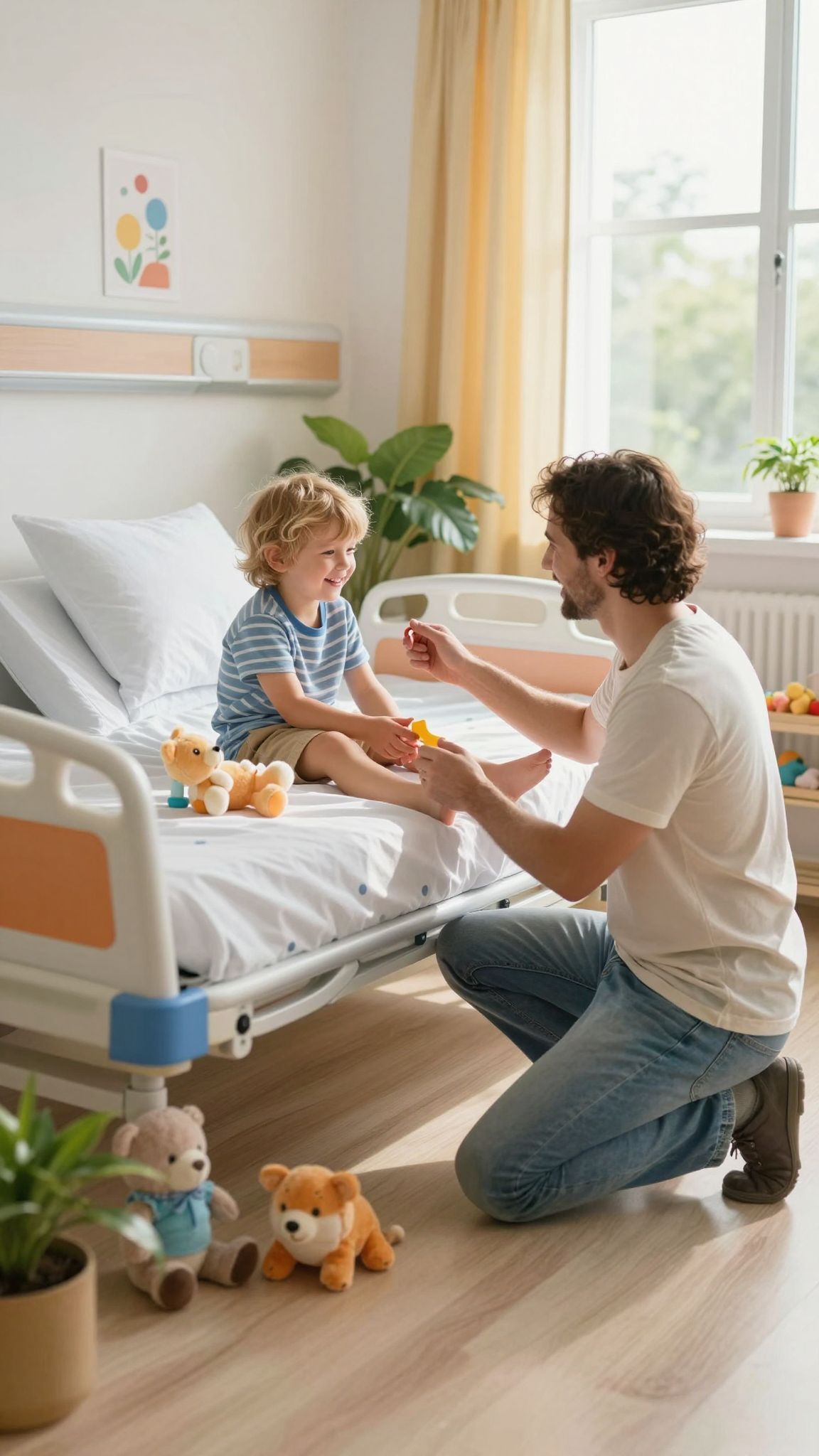 A holisztikus megközelítés erősíti a beteg gyerekek lelkiállapotát.