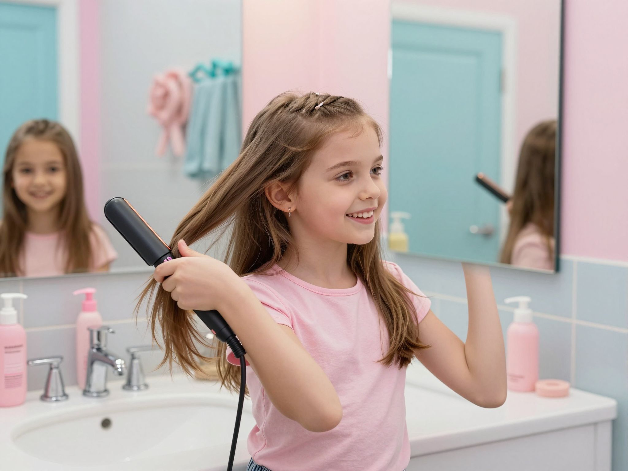 A túl gyakori hajvasalás hajhulláshoz vezethet.