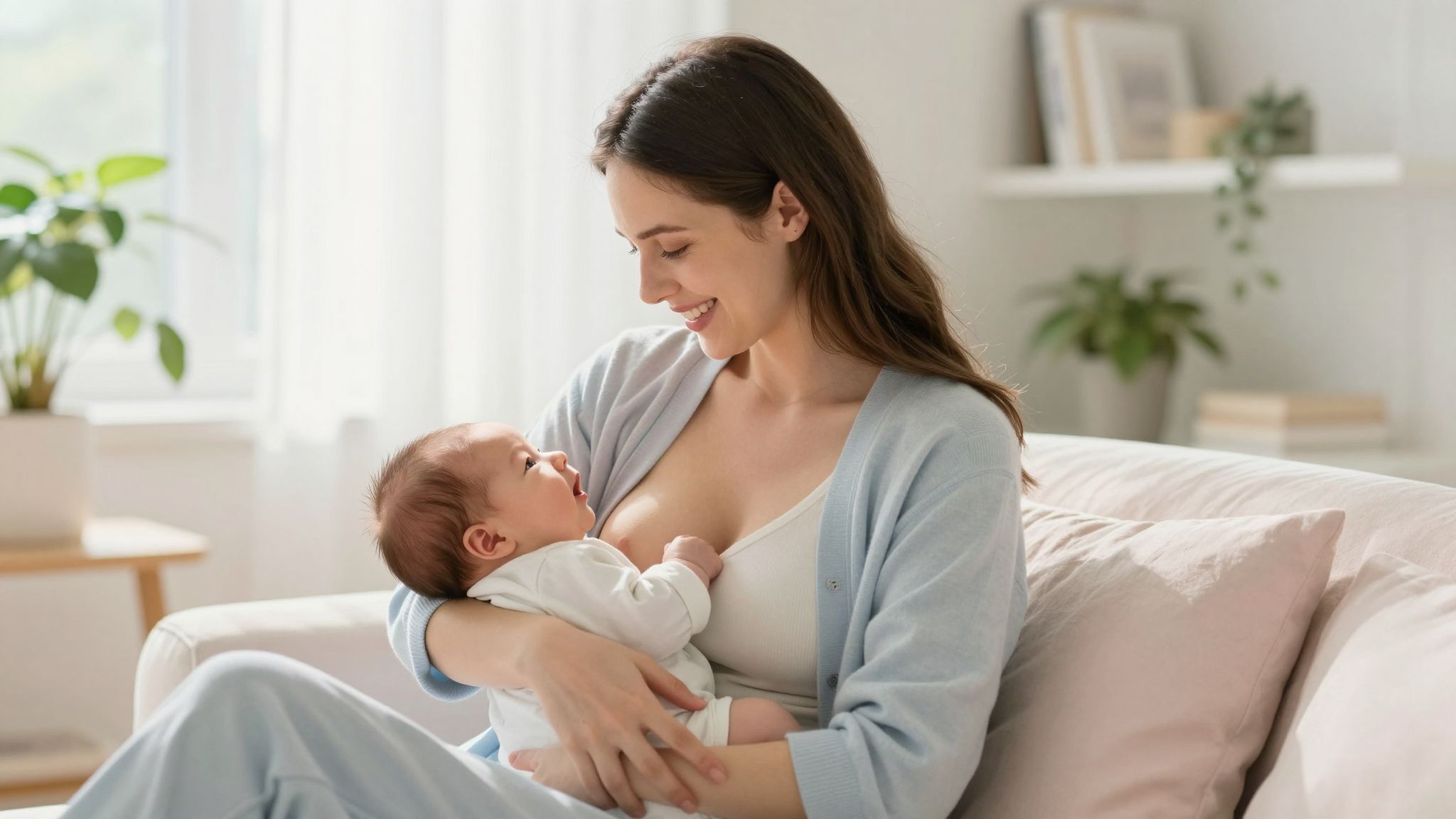 A hormonális háttér kulcsszerepet játszik a szoptatásban.