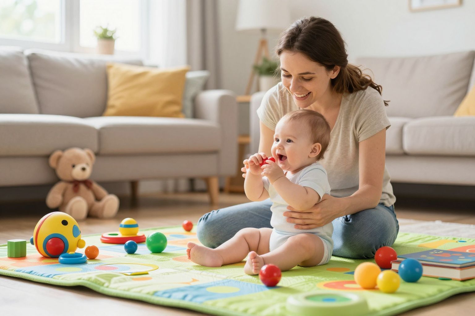 A kétnyelvű környezet gazdagítja a gügyögést és kommunikációt.