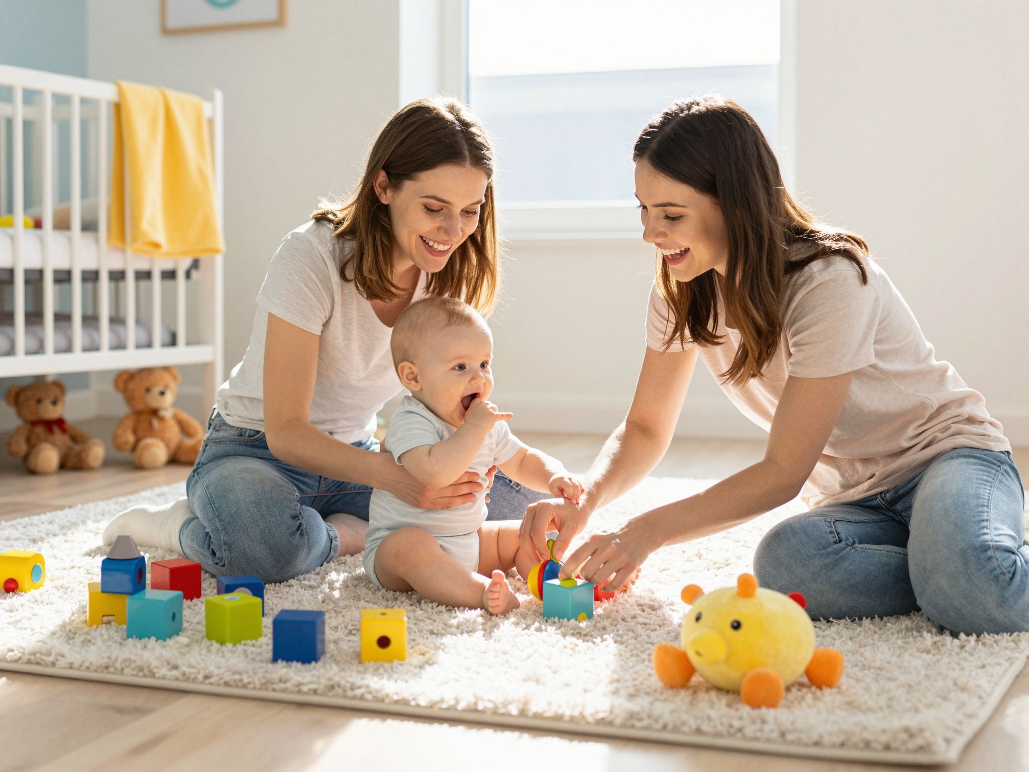 A szülők támogatása kulcsszerepet játszik a baba fejlődésében.
