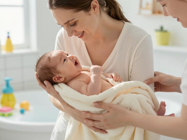 A magzatmáz védelmében: az első fürdetés halogatásának meglepő előnyei
