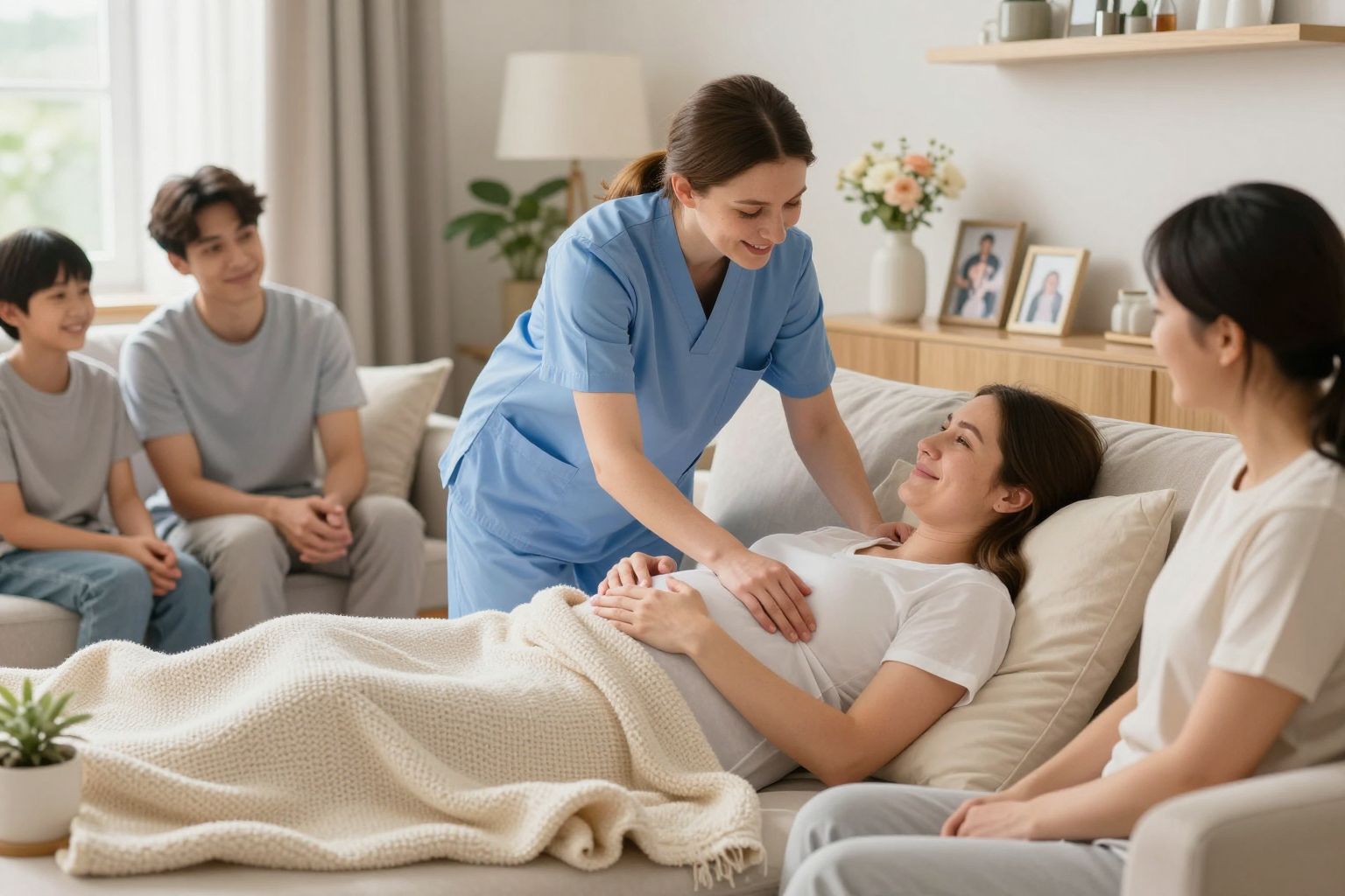 A bába szakértelme kulcsfontosságú a biztonságos szüléshez.