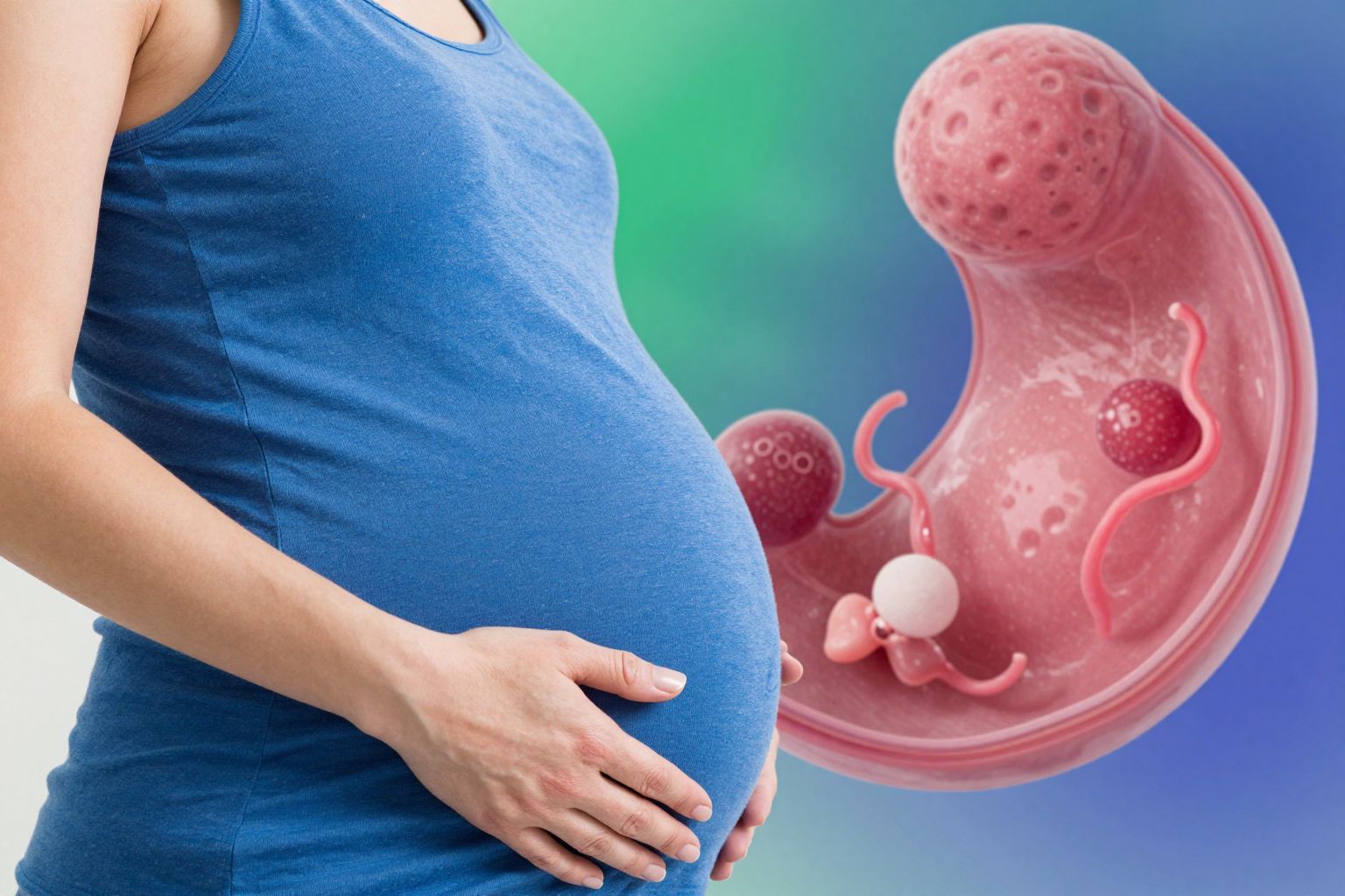 A méhlepény rendellenességei befolyásolják a terhesség kimenetelét.