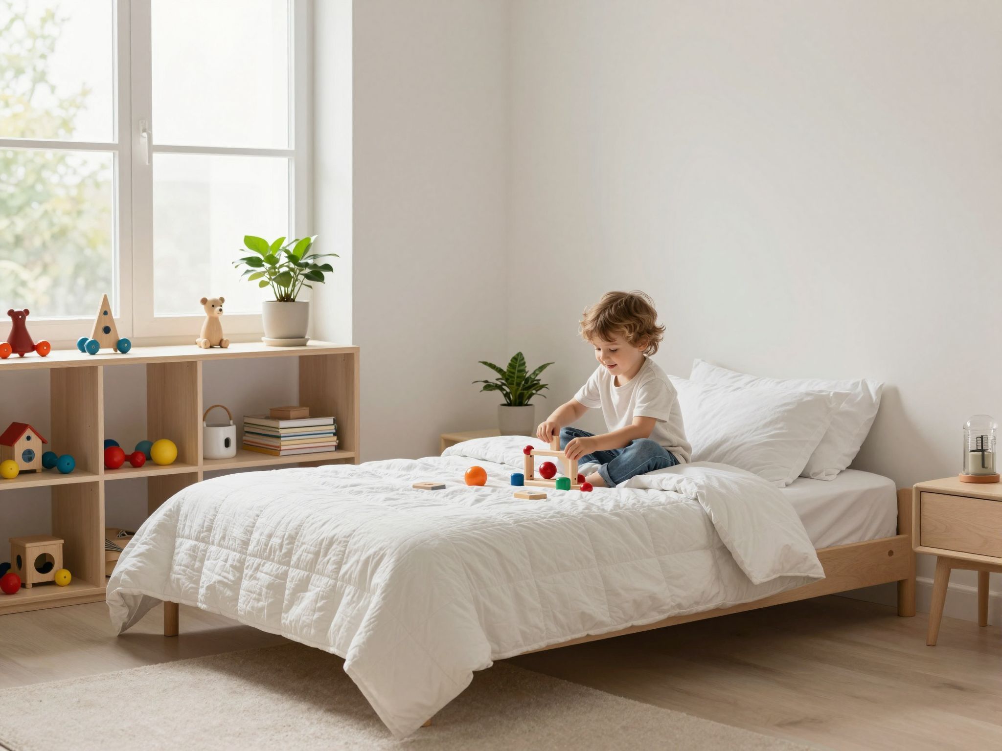 A minimalizmus elősegíti a gyerekek kreatív fejlődését.