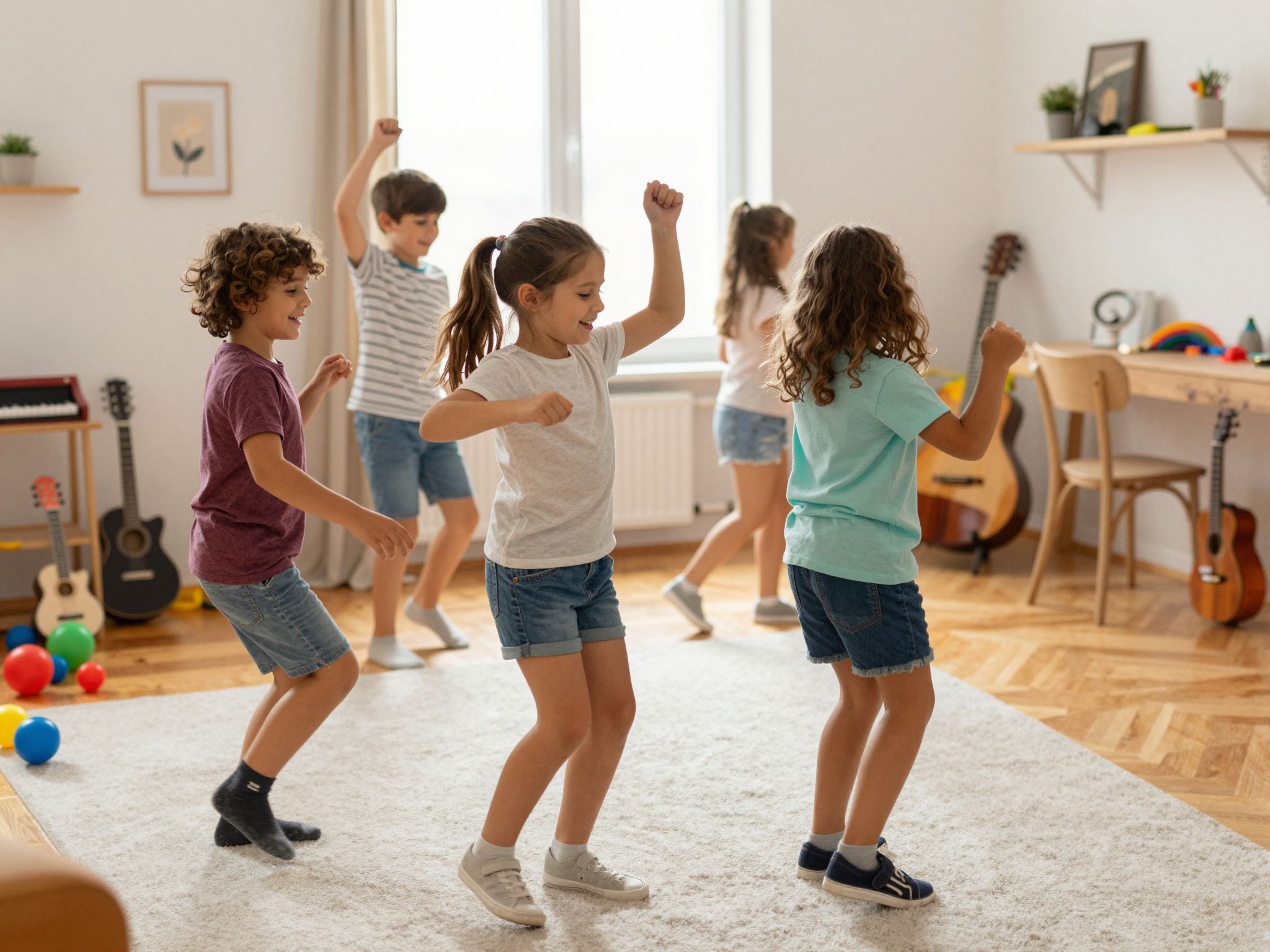 A tánc stimulálja a kreativitást és a fizikai fejlődést.