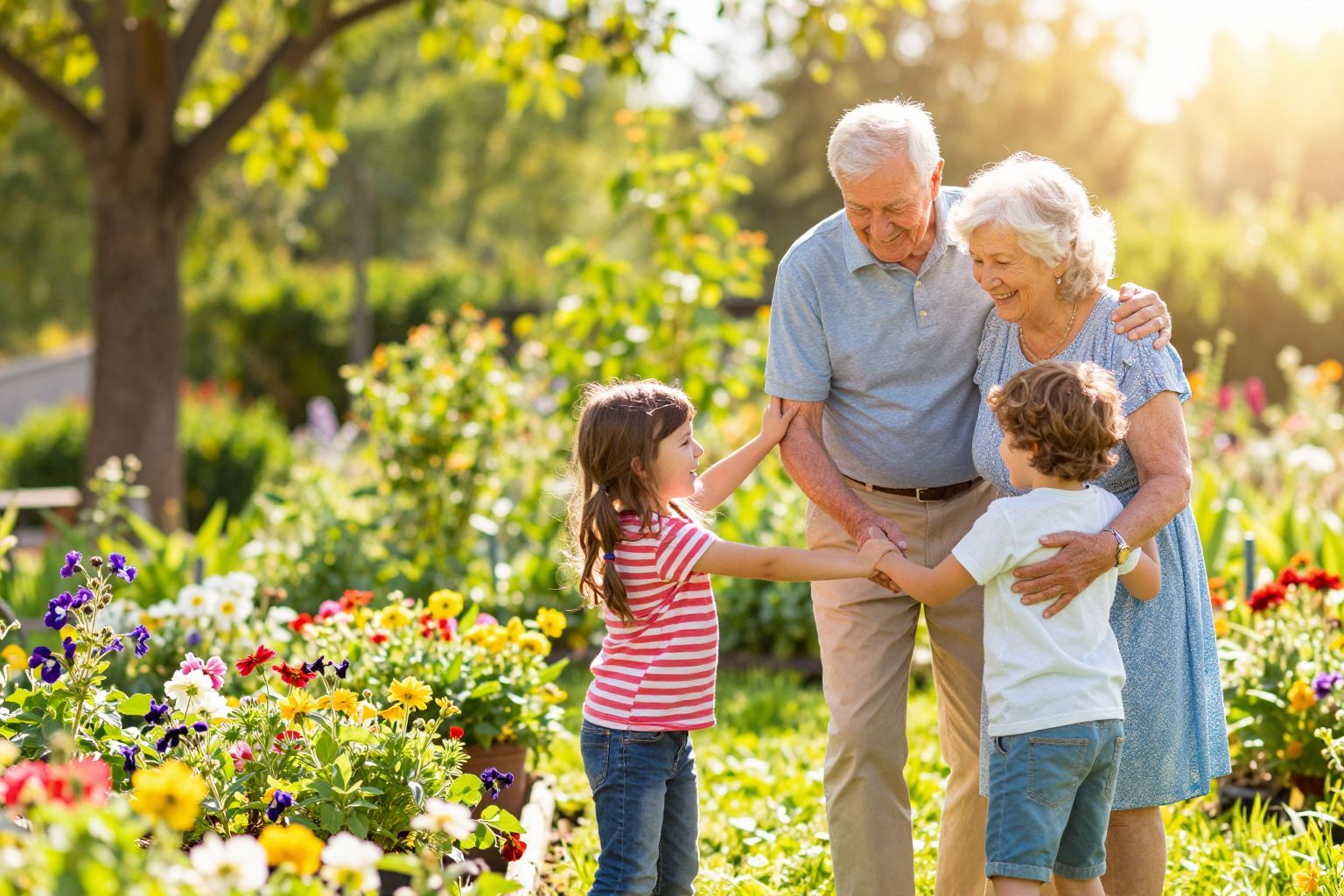 A nagyszülők történetei gazdagítják a gyermekkori élményeket.