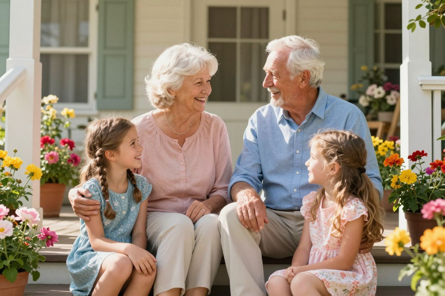 A nagyszülők tapasztalata életre szóló tanulságokat ad.