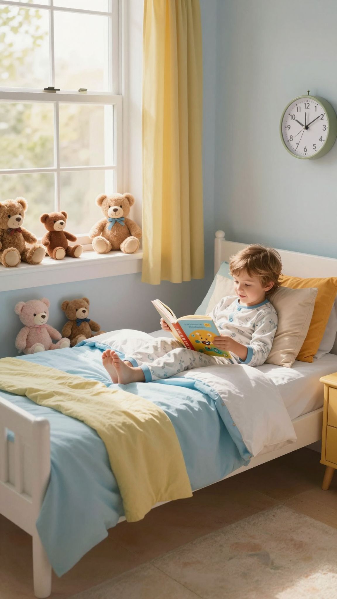 A rendszeres napirend segíti a gyerekek stabil alvását.