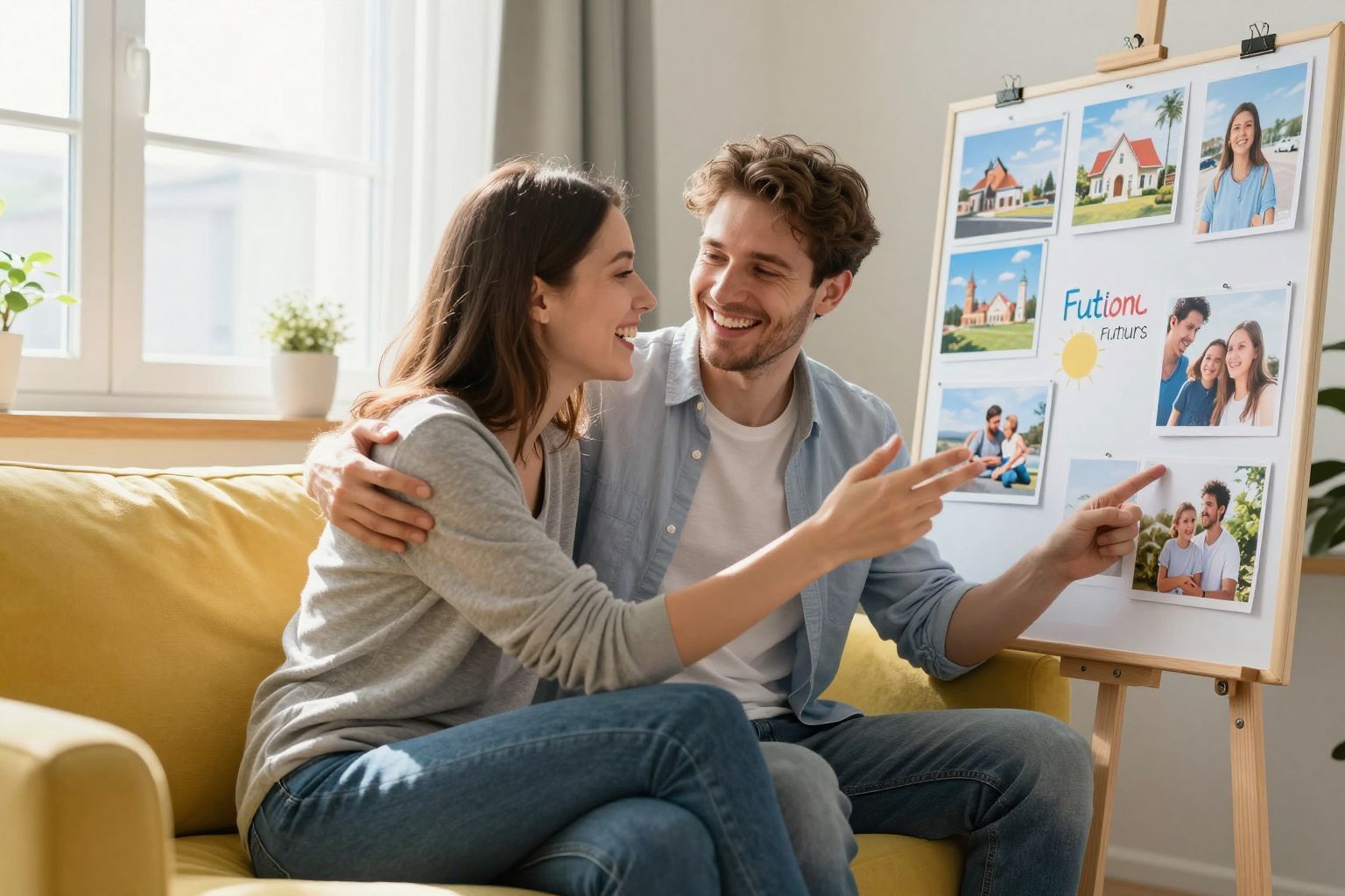 A közös jövőkép erősíti a párkapcsolatot és az apaságot.