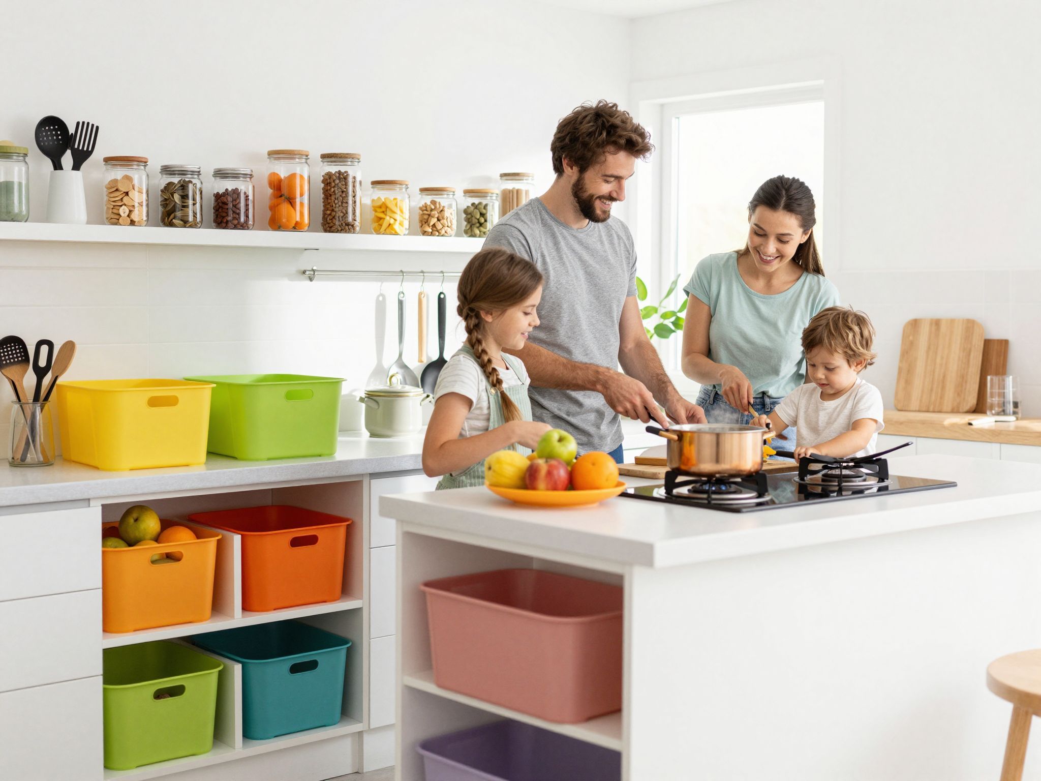 A rendezett konyha csökkenti a stresszt és növeli a boldogságot.