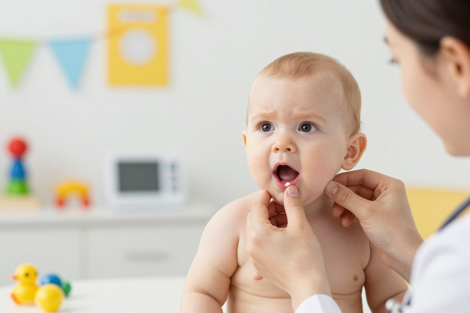 A szájpenész gyakori csecsemőknél antibiotikumok után alakul ki.