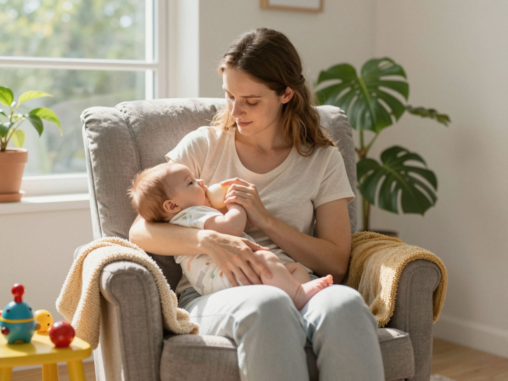 A szopási sztrájk megelőzése érdekében fokozatosan vezesd be az új ételeket.