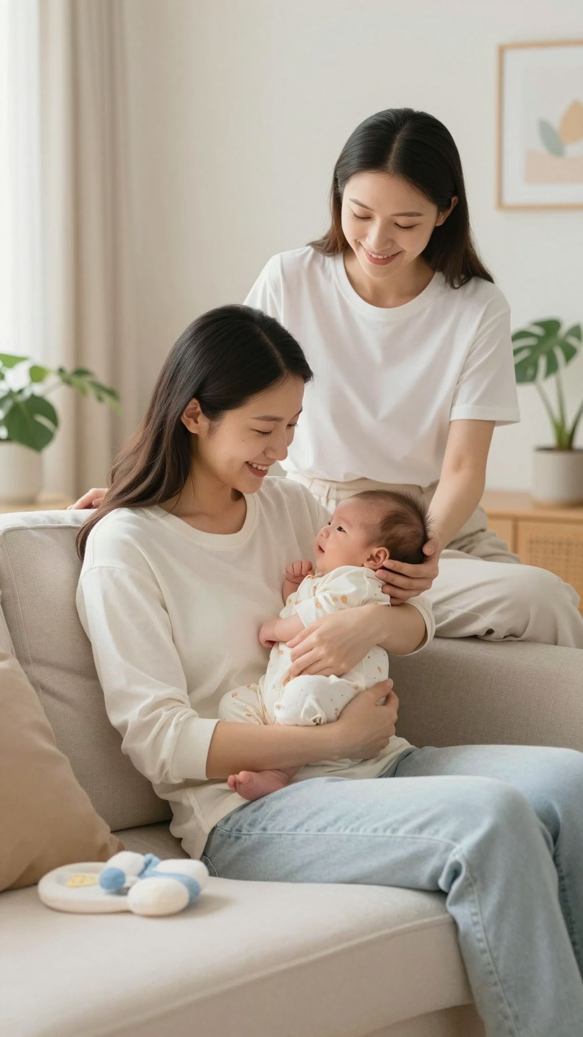 A szülés utáni gondozás kulcsfontosságú a mama egészségéhez.