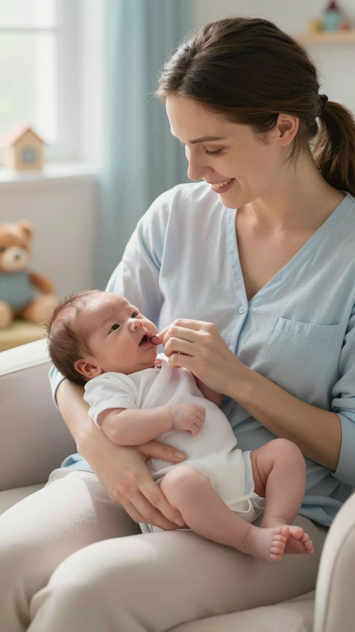 A szülők közötti bizalom kulcsfontosságú a köldökcsonk ápolásában.