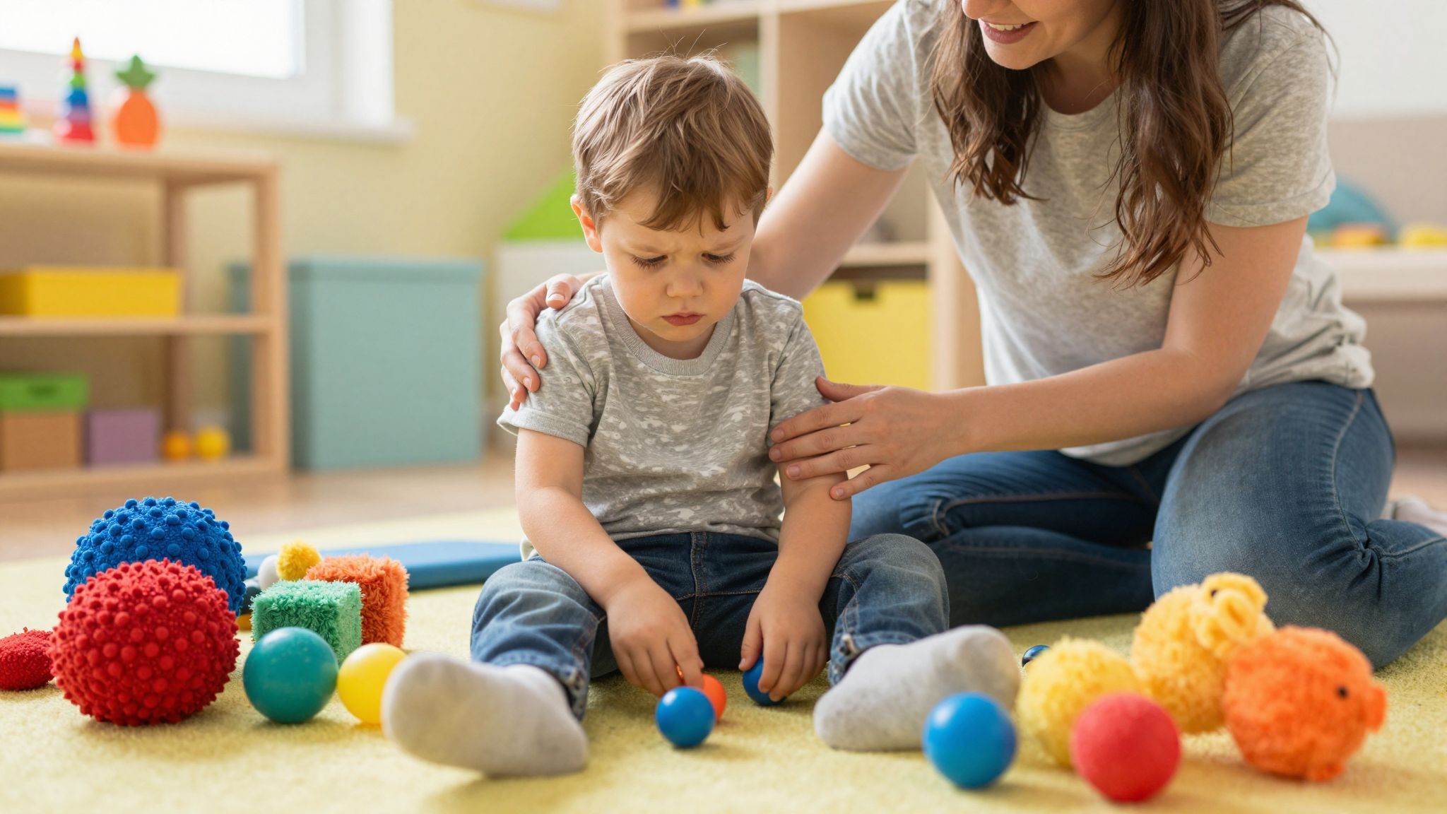 A tapintási zavarok befolyásolhatják a gyerekek mindennapi életét.