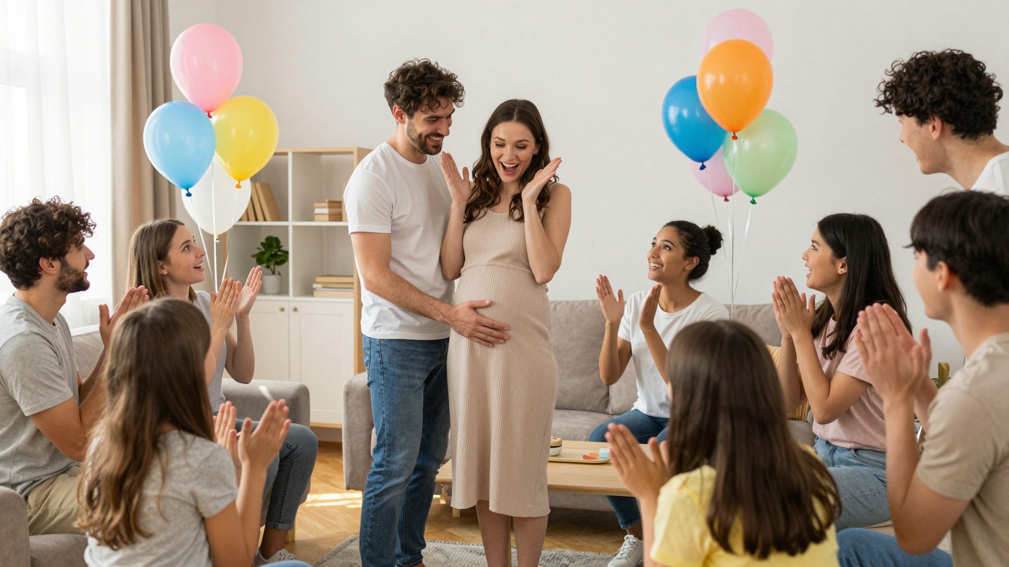 A család és barátok reakciója örök emlék marad.