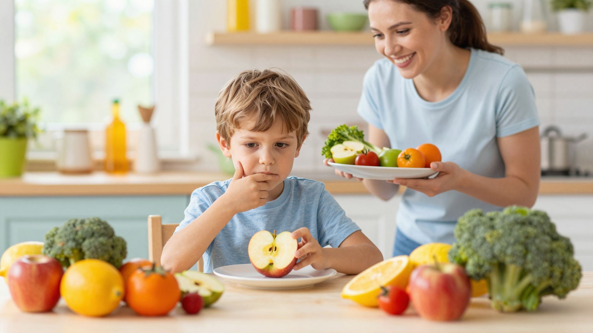A válogatós címke megnehezítheti a gyermek étkezési szokásait.