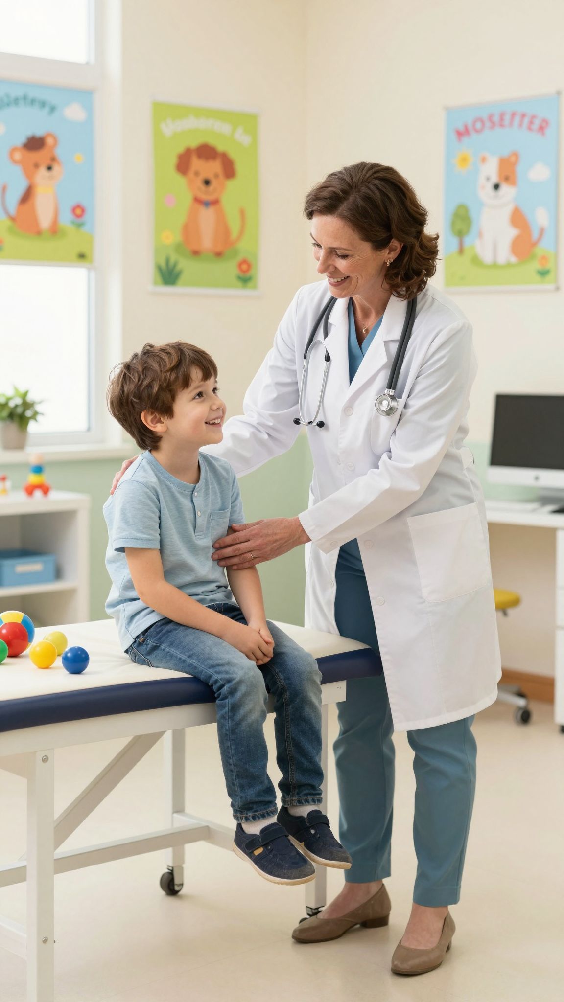 A gyermekorvosok mesés bátorsággal küzdenek a betegségekkel.