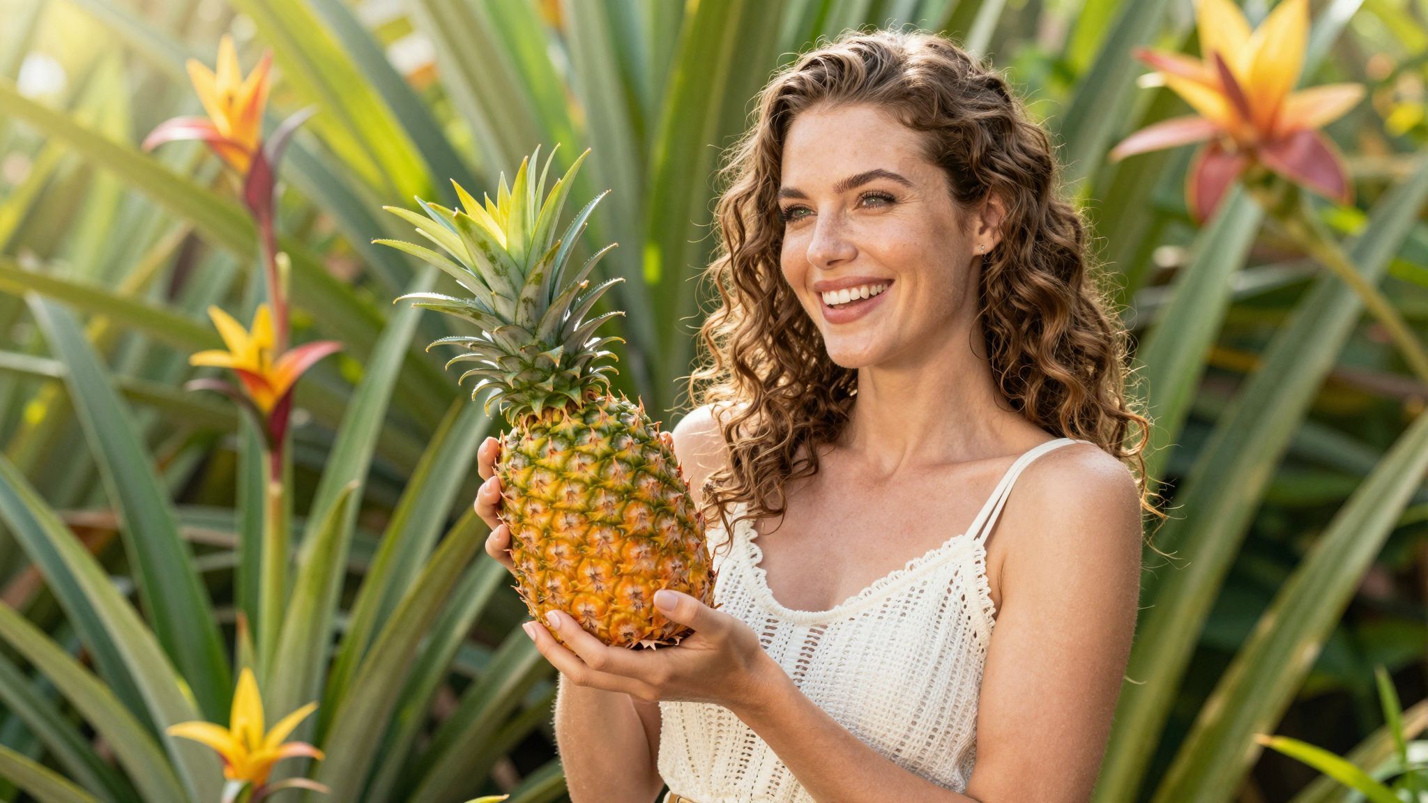 Az ananász bromelain tartalma elősegítheti a szülést.