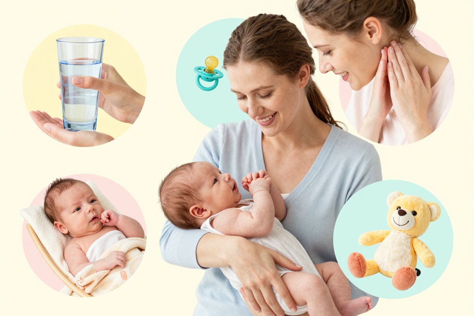 A szoptatás gyakran segít csuklás esetén újszülötteknél.