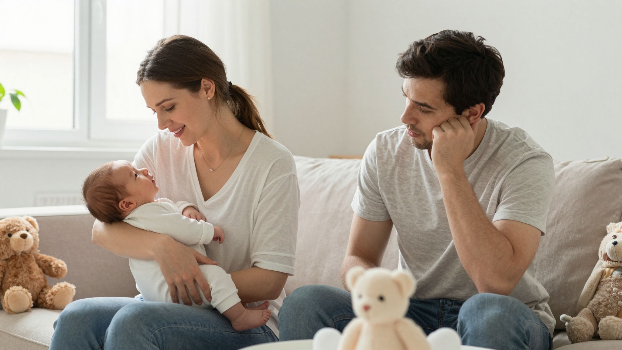 Az apai depresszió negatívan befolyásolja a párkapcsolatot.