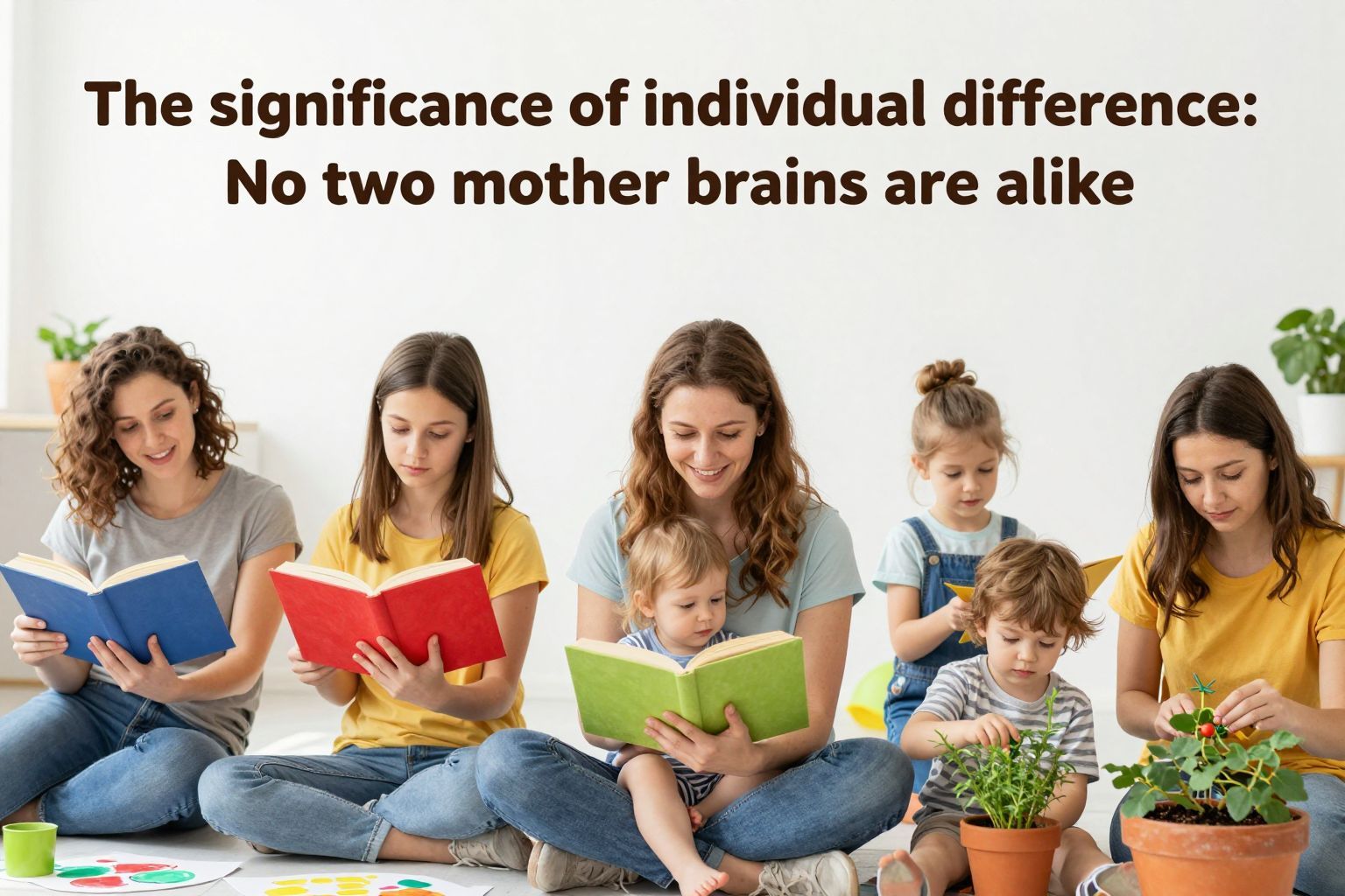 Minden anyaagy egyedi, formálja a fejlődést és a kreativitást.