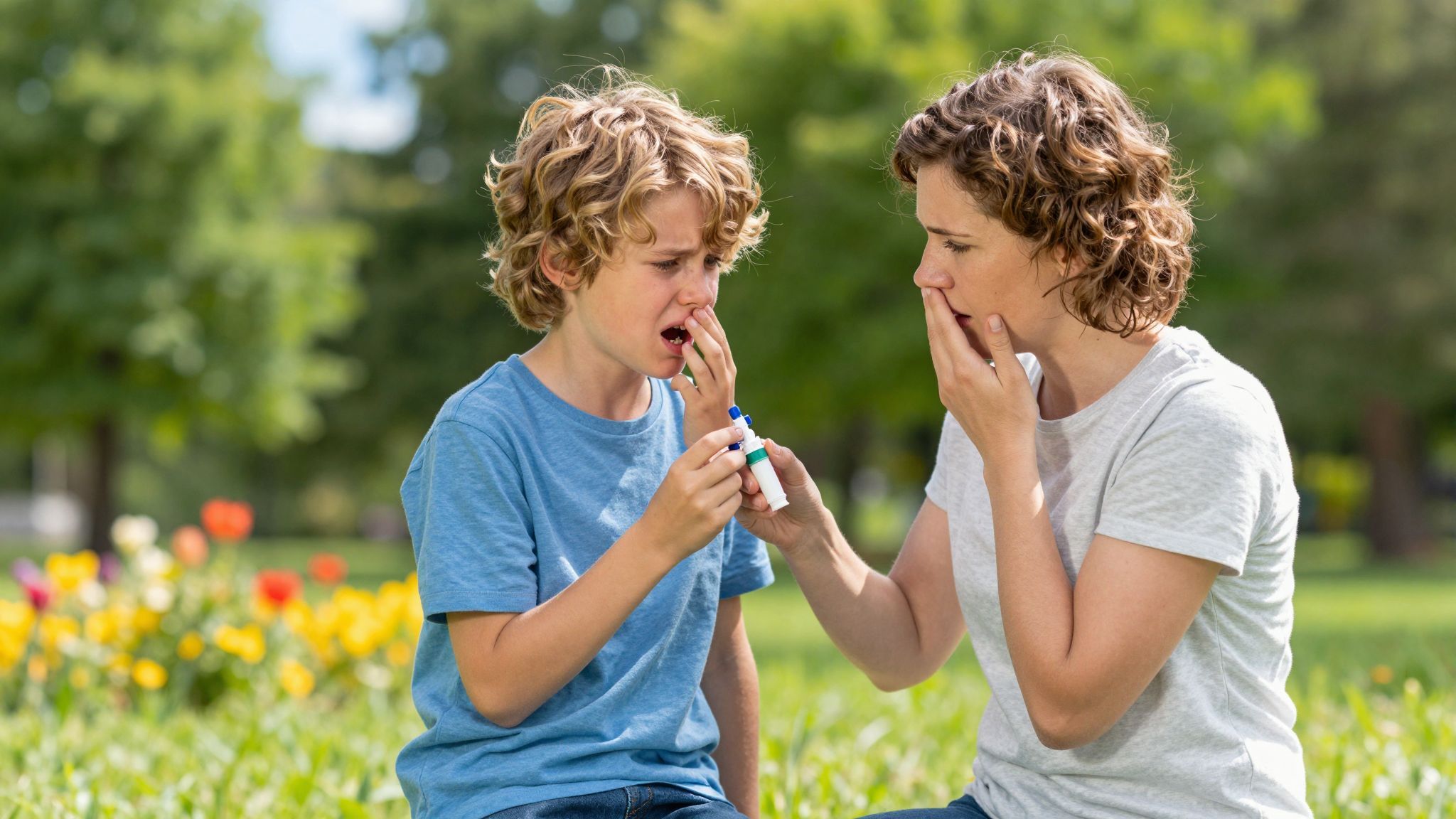 Azonnali segítségnyújtás életet menthet allergiás reakció során.
