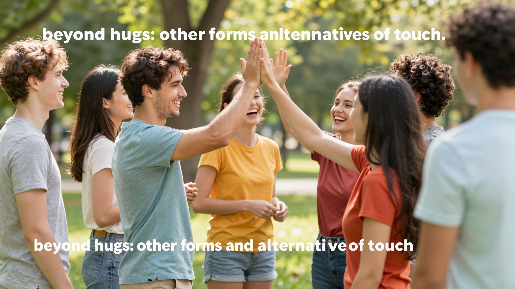 Az érintés más formái is erősítik a kötődést.