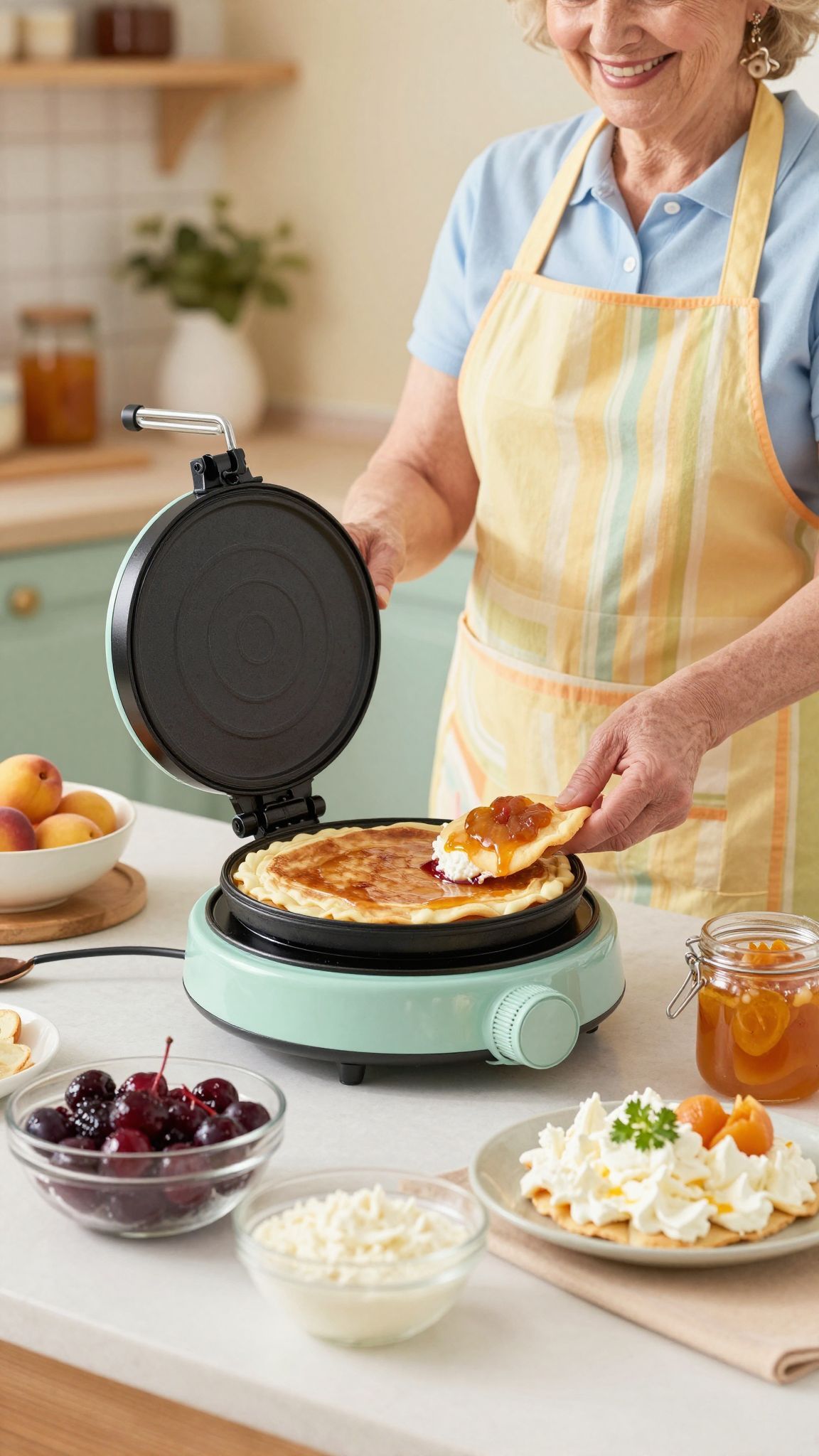 A klasszikus palacsinta töltelékek között a túrós a legnépszerűbb.