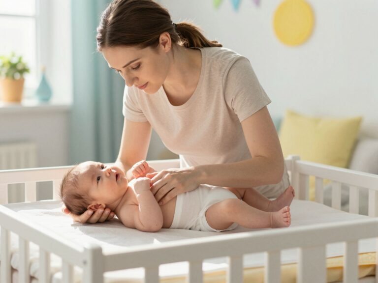 Az újszülött masszírozásának előnyei és a babamasszázs alapvető technikái