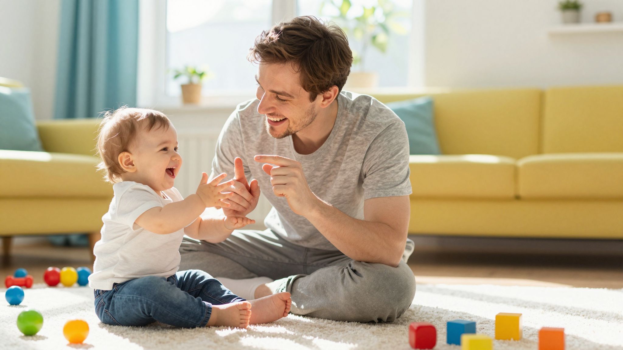A babajelnyelv erősíti a szülő-gyermek kapcsolatot.