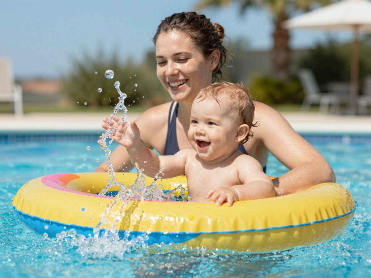 Babaúszás: mennyi idősen érdemes elkezdeni és milyen előnyökkel jár?