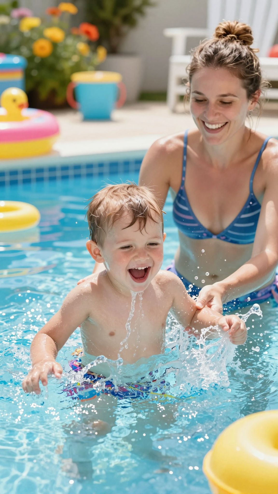A vízben való biztonság érzése megelőzi a félelmeket.