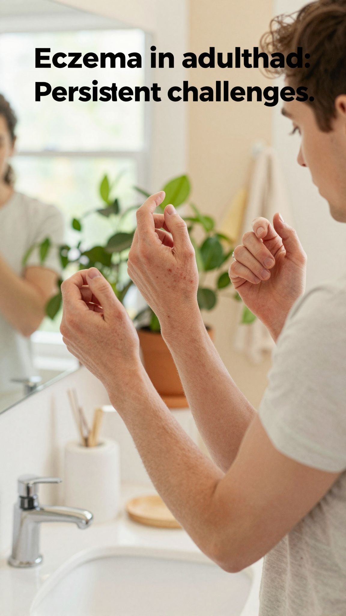 Az ekcéma felnőttkorban gyakori és kezelést igényel.