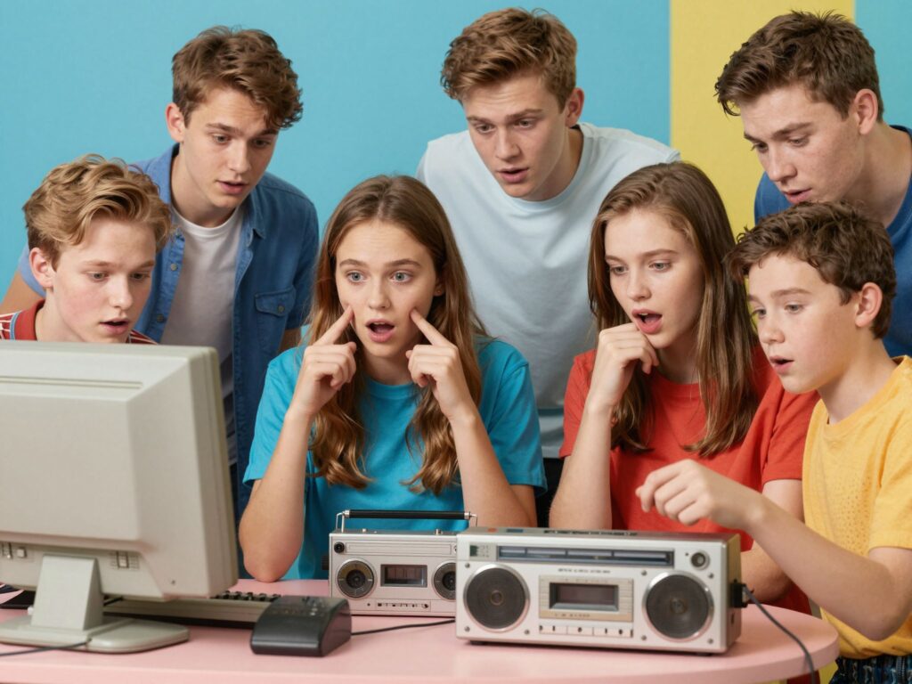 „Ez hogy működik?” – a kamaszok reakciója a régi technológiára felbecsülhetetlen